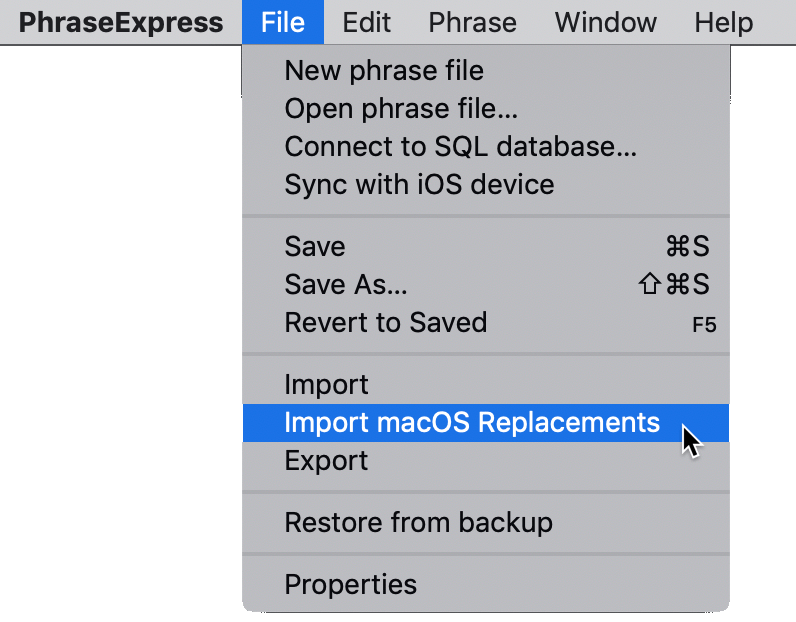 Use your autotexts saved in macOS in any application