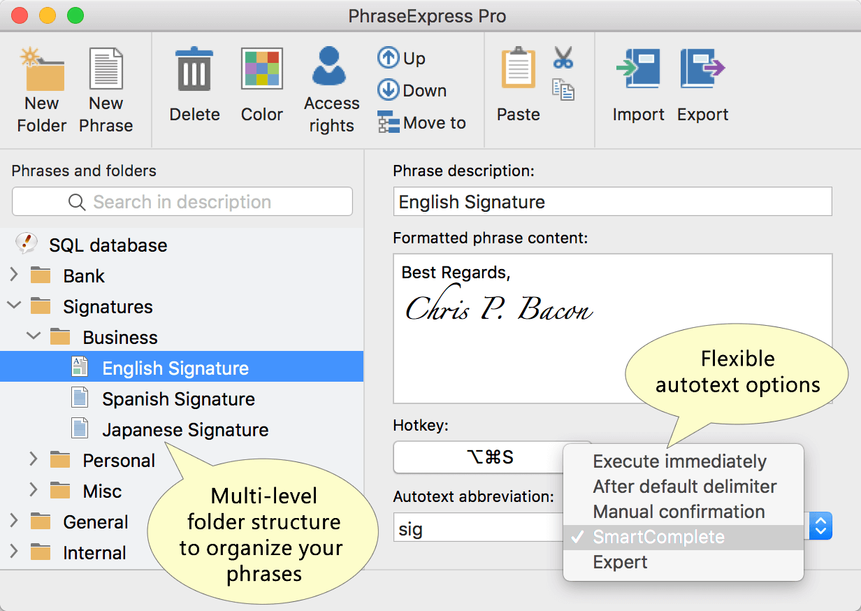 TextExpander Alternative