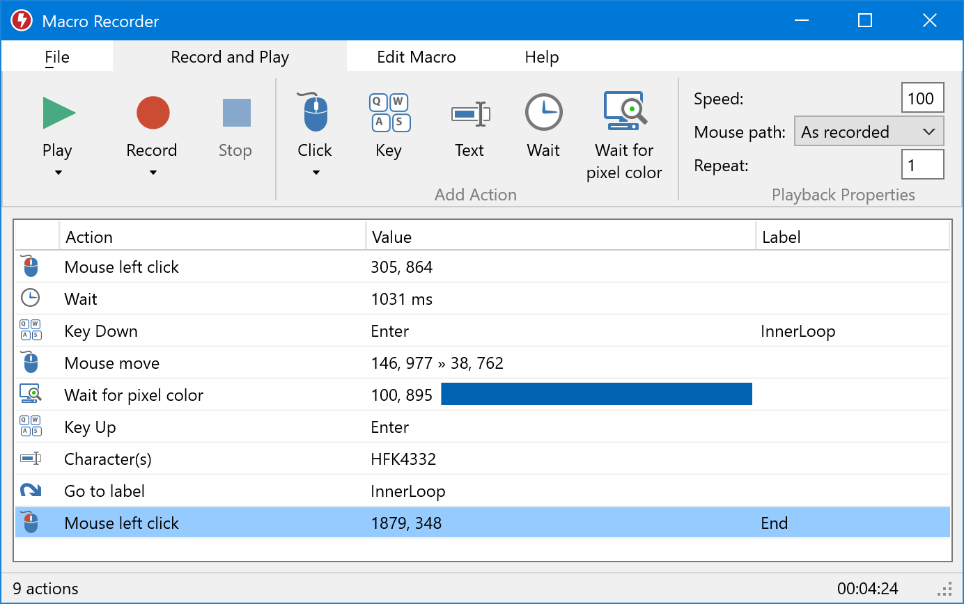 PhraseExpress integrates the powerful automation solution "Macro Recorder" PhraseExpress integrates the powerful automation solution