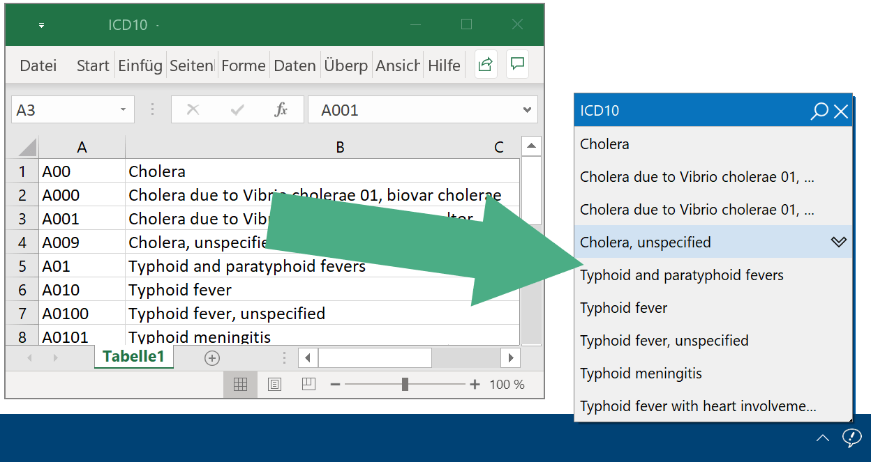 Phrase libraries can be dynamically generated from database queries.